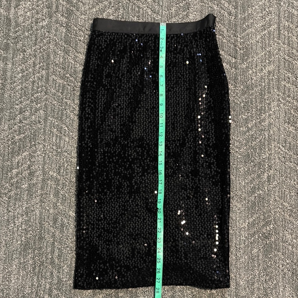 Simply Vera Wang Sequin and Velvet Pencil Skirt - Picture 4 of 5